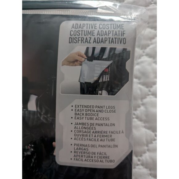 ⚫️ Jazwares STAR WARS Darth Vader Adaptive Costume Size S Child S 4-7 NEW - Picture 8 of 12